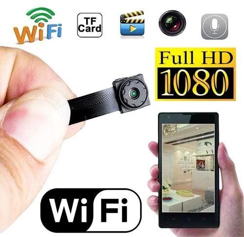 Wireless Spy Camera, Color : Black