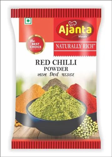 Ajanta Masale Red Chilli Powder, Packaging Type : Packets