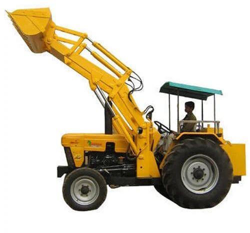 Cast Iron Hydraulic Tractor Mounted Loader, For Construction