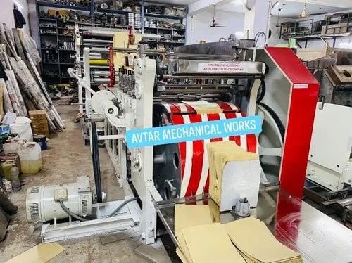 High Pressure 3-6kw Avtar Paper Bag Printing Machine, Capacity : Approx 10