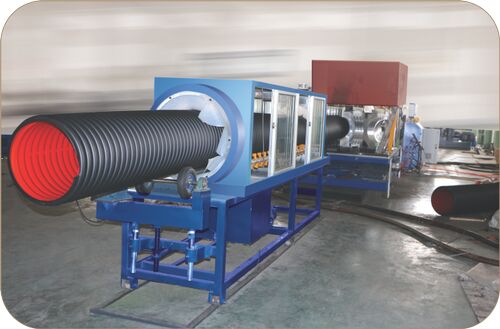 Double Wall Corrugator Pipe Machine, Capacity : 40-100 Kg/HR