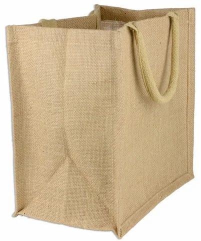 Plain Jute Bag, Closure Type : Open