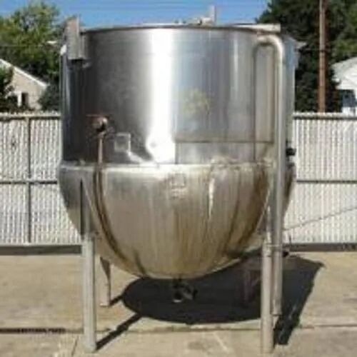 Milk Processing Kettle, Capacity : 500 LTR