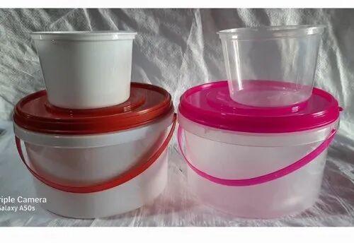 Food Grade Plastic Bucket, Capacity : 4 Kg