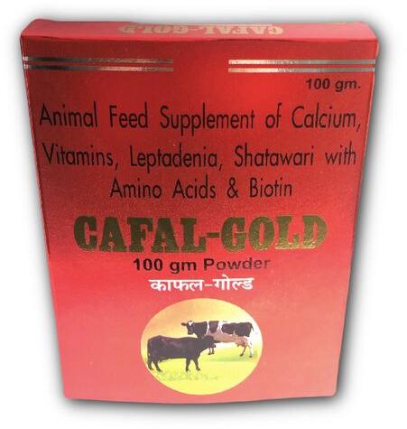 Cafal Gold Animal Feed Supplement, Packaging Type : Box