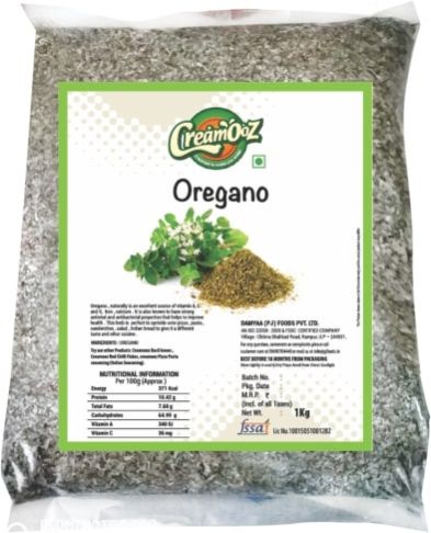 1 Kg Creamooz Oregano, For Cooking, Spices, Certification : FSSAI Certified