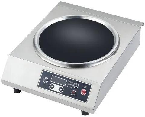 Stainless Steel Commercial Induction Cooktop