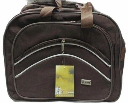 HI-PICK Printed Polyester Air Travel Bag, Color : Black