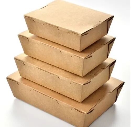 Paper Food Boxes, For Made In India, Color : Brown