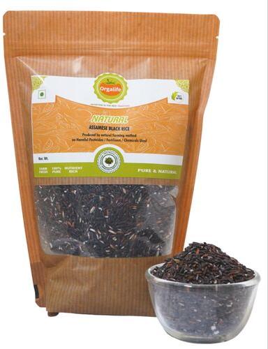 Orgalife Black Rice, For Gluten Free, Packaging Type : Packet