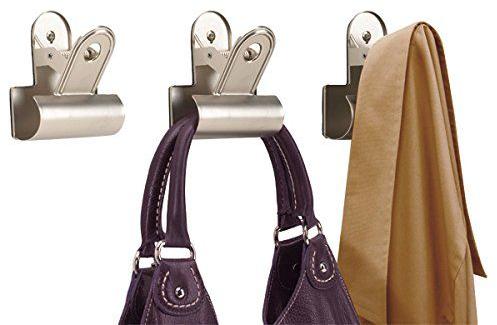 Stainless Steel Lock Hook Hanging, Color : Silver