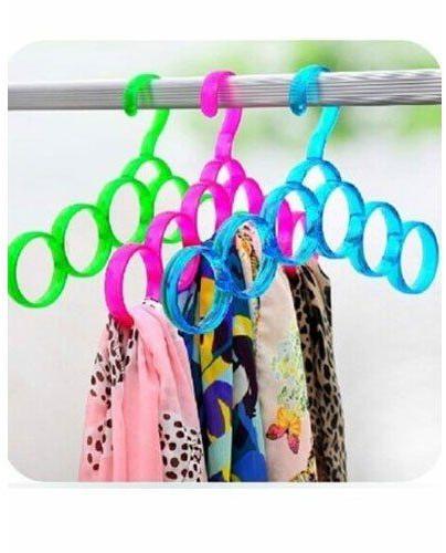 Plain Plastic Scarf Hanger, Color : Mulit Colour