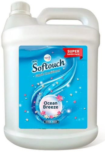 Softouch Fabric Conditioner 5 Liters, Detergent Type : Softner