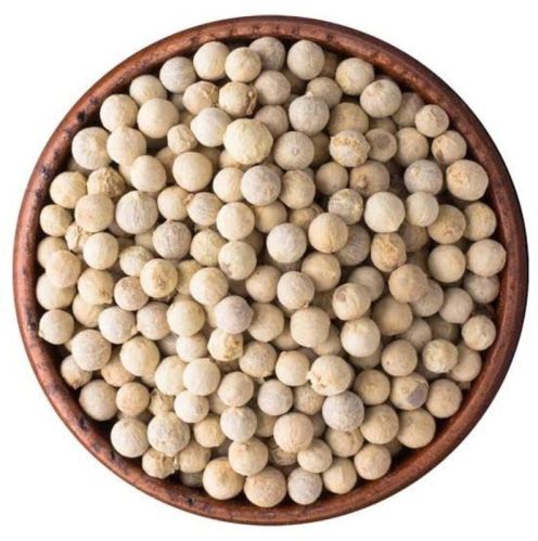 Round Raw White Pepper Seeds, For Cooking, Packaging Type : Plastic Packet