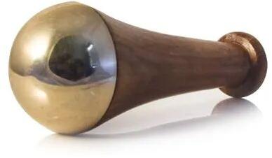 Enable Nature Teak Wood Kansa Wand, For Personal, Color : Natural