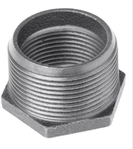 Round / Circular Male Female Threaded Bush, For Hydraulic Fittings, Color : Grey