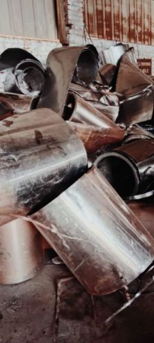 Non Polished MS Drum Scraps Corner, Capacity : 20 Ton Per Day