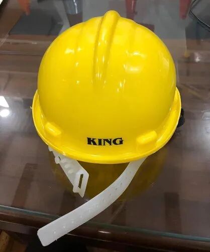 PVC Safety Helmet, For Construction, Industrial, Size : Free Size