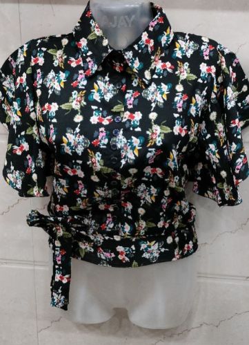 Cotton Ladies Delta Printed Top, Feature : Shrink Resistance, Easily Washable