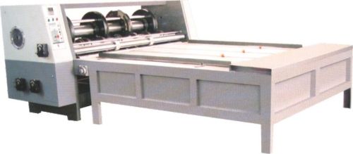 Chain Feed Combined Rotary Creasing and Slotting Machine