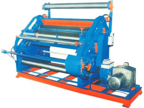 Rectangular Single Facer Oblique Corrugation Machine, For Automotive Industry, Voltage : 380v