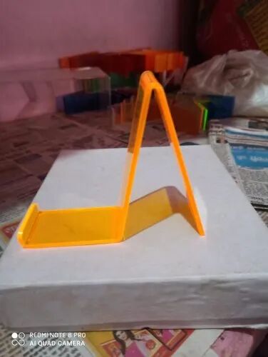 Yellow Acrylic Shoe Stand