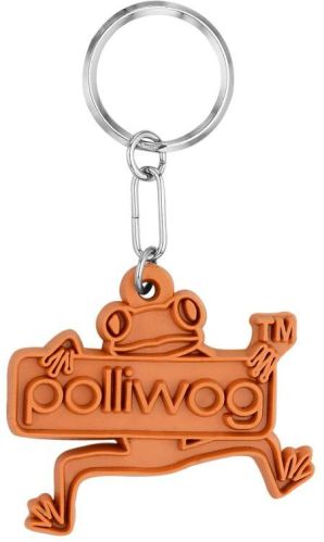 Cut Shape Keychain, Color : Orange