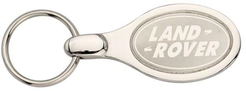 Polished Printed Land Rover Keychain, Color : Silver