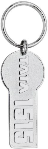 Chrome Printed Mild Steel Metal Tata Keychain, For Promotional Use