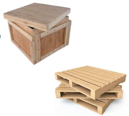 Wooden Pallets & Crates, For Packaging Use