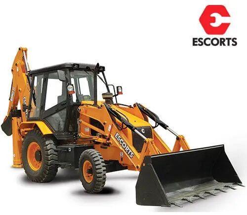 80HP At 2300rpm Used Escorts Backhoe Loader, Capacity : 3000 Kg