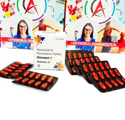 White. Nimopex-P Tablets