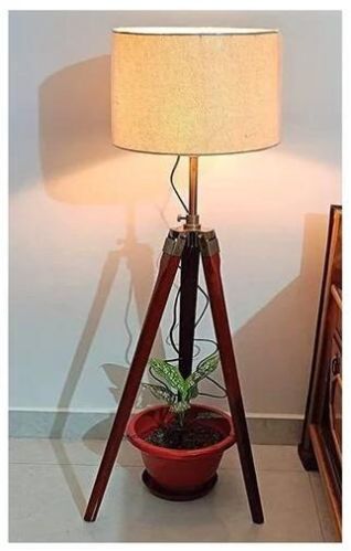 Brown Blub Floor Lamp