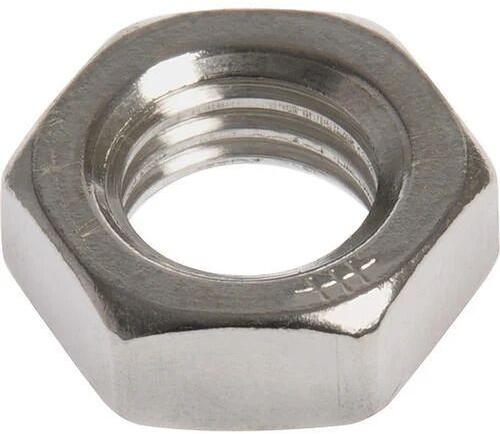 Silver MS Hex Lock Nut