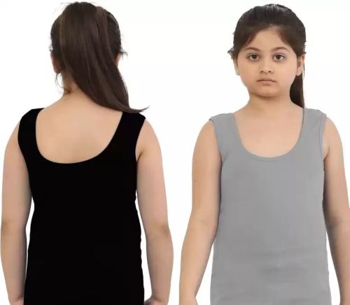 Wemora Plain Cotton Inner Vest For kIds, Size : Free Size
