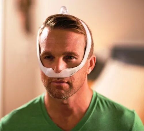 Silicone Nasal Mask, Color : White