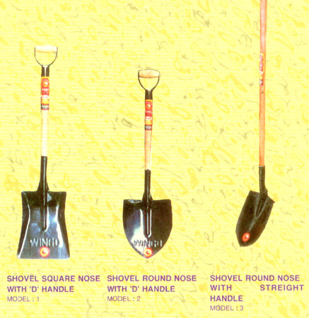 Metal Shovel, For Construction Use