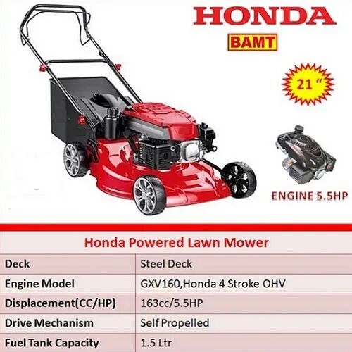 Honda Lawn Mower, Power : 160CC