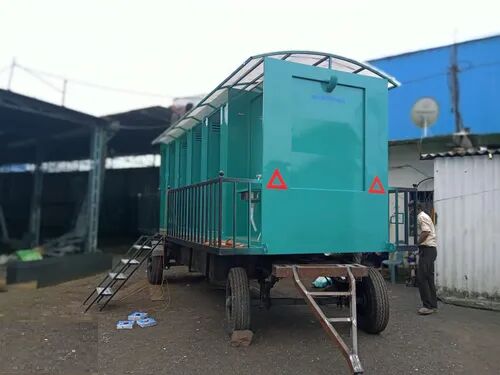 Epsilon Mild Steel Mobile Toilet Van, Size : 2600 Mm X 3900 Mm X 3200 Mm