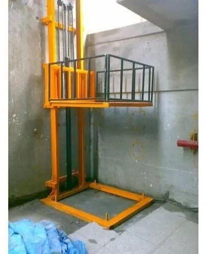 Radheiot Electric Stainless Steel Goods Lift, Capacity : 4 Ton