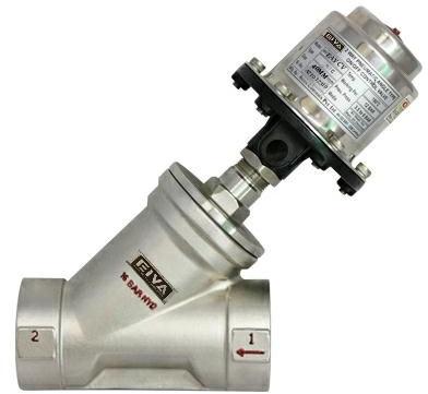 2 Way Angle Seat Control Valve Screwed End