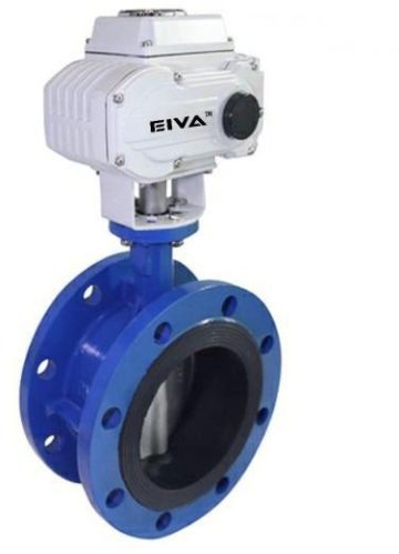 Electric Actuator Operated Double Flanged Butterfly Valve