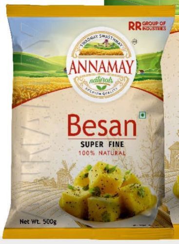 Yellow Powder 500gm Super Fine Besan, For Cooking, Certification : FSSAI Certified