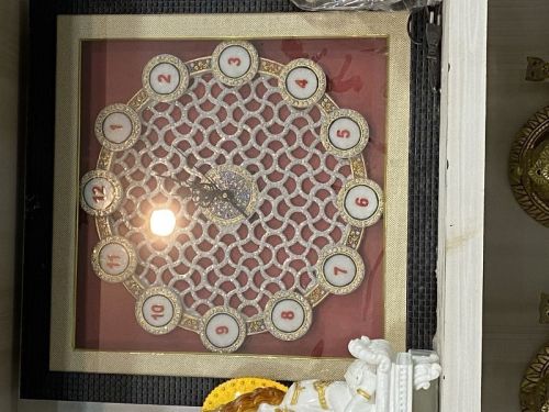 Marble Wall Clock, Display Type : Analog