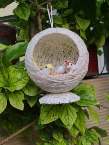 13 Inch Jute Bird Nest, Feature : Waterproof
