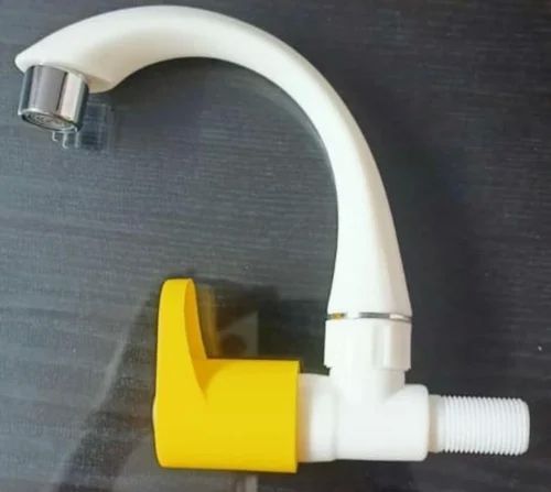 Plastic PP Long Neck Tap, For Bathroom Fitting, Feature : Perfect Shape, High Strength, Fine Finishing