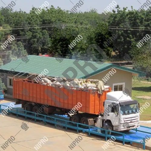 Mild Steel Feed Mill Weighbridge, Weighing Capacity : 150 Ton