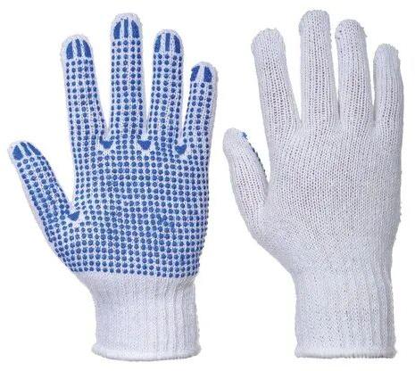 Cotton Safety Gloves, Size : Medium