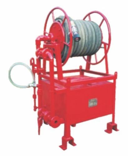 Red Hose Reel With Foam Tank, For Industrial, Size : Standard