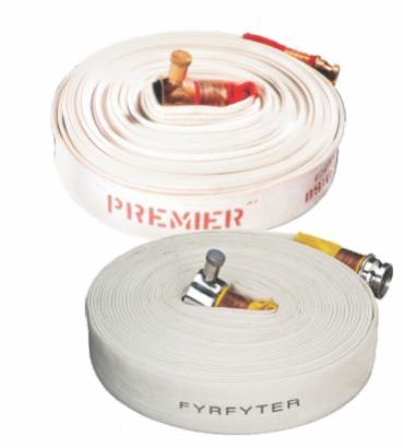 High PVC Premier Fire Hose, Color : White